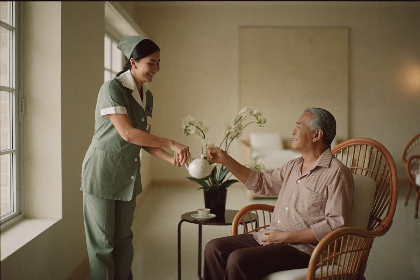 Chersery Home International, elderly care in Bangkok